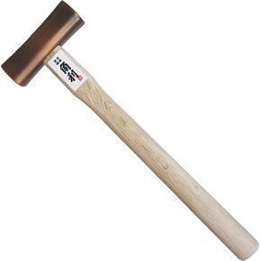 Kakuri chisel Hammer 8 أوقية (225 جم) محترفة مطرقة النجارة اليابانية النجارة من أجل الإزميل ، الطائرة ، الأظافر ، رأس مربع من الفولاذ الياباني الصلب الياباني ، مصنوع في اليابان