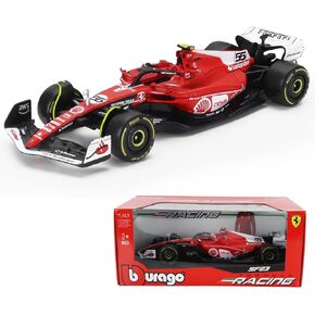 Bburago 1/43 - SF-23 for Scuderia Ferrari F1 Team Signature Die cast Adults Model Car Display F1 GP Las Vegas Collection - #55 Carlos Sainz