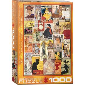 Eurographics Opera & Theatre Vintage Collage Puzzle (1000 قطعة) (6000-0935)