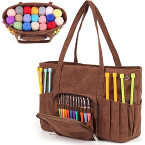 Coopay Crochet Bag Bag Bag Bag Barge ، حقيبة مشروع للحياكة للكيه