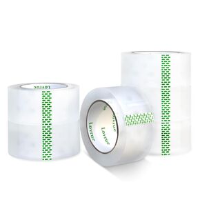Ultimate Packaging Tape 6-Roll Refill - Professional Grade Strong Seal Adhesive for Moving, Shipping, Storage 75yd x 1.88"