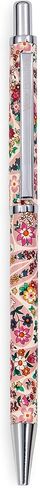 Vera Bradley Black Ink Ballpoint Pen with Gift Box, Green Metal Pen Accepts Standard Refills, Sunlit Garden Greek Sage in Saudi Arabia