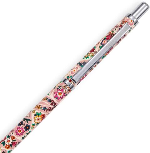 Vera Bradley Black Ink Ballpoint Pen with Gift Box, Green Metal Pen Accepts Standard Refills, Sunlit Garden Greek Sage in Saudi Arabia