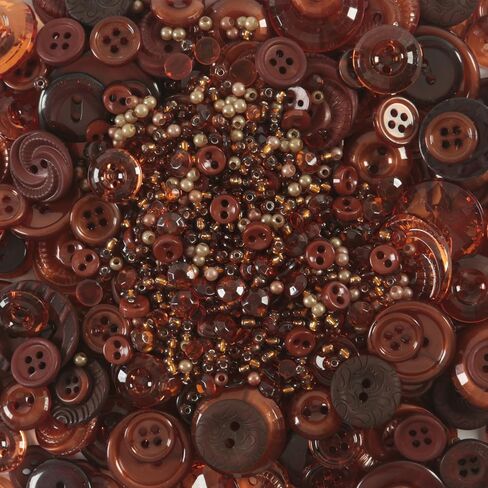 Blumenthal Lansing 10000BA76 Favorite Findings Sewing Supplies Craft Buttons, 1.6 Oz, Metallic Collection in Kuwait