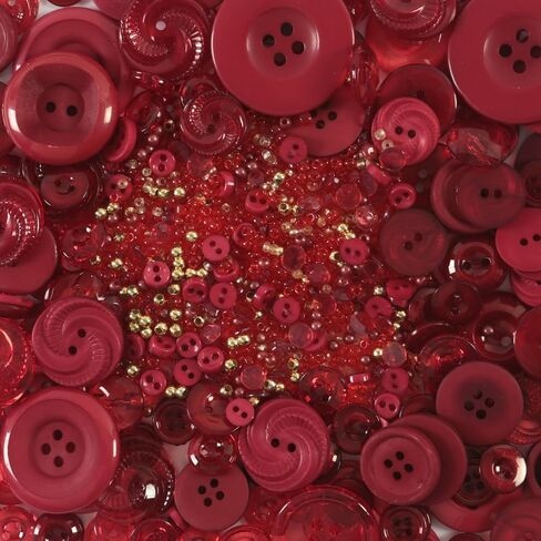 Blumenthal Lansing 10000BA76 Favorite Findings Sewing Supplies Craft Buttons, 1.6 Oz, Metallic Collection in Kuwait
