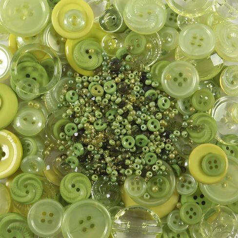 Blumenthal Lansing 10000BA76 Favorite Findings Sewing Supplies Craft Buttons, 1.6 Oz, Metallic Collection in Kuwait
