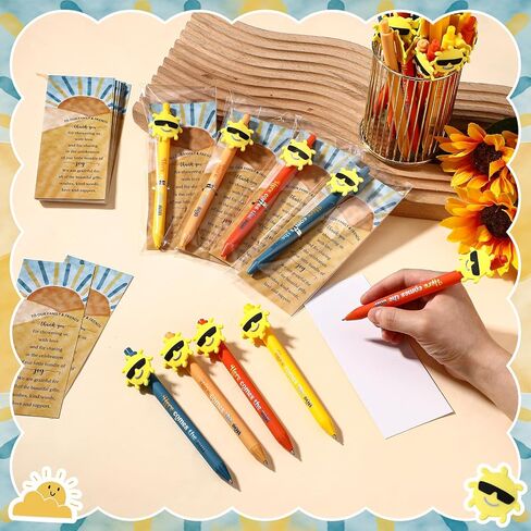 40 هنا يأتي ديكور سمة الابن تفضل قلم الحبر ، شكرًا لك مرجعية على مرجعية أورجانية Bage Boho Retro Party Decorations for Gender Canner Party in Kuwait