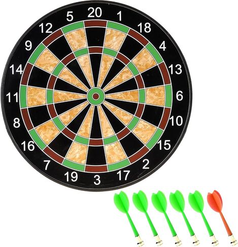 PowerTRC Magnetic Dart Board Game, Magnetic Dart Toy for Kids, Indoor - Outdoor Game Activities, Gift for Boys Girls Ages 5 6 7 8 9 10 11 12 Year Old Kids and Adults in Saudi Arabia