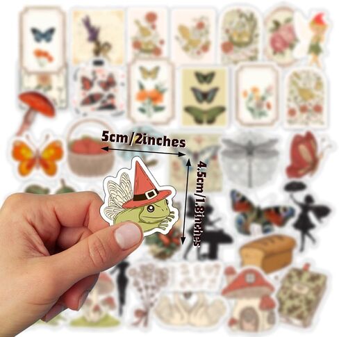 100pcs Victorian Bunny Vintage Doll Stickers, Retro Animal Petter Rabbit Journal Stickers for Scrapbooking Supplies Waterproof Junk Planner Stickers for Water Bottle Laptop in Kuwait