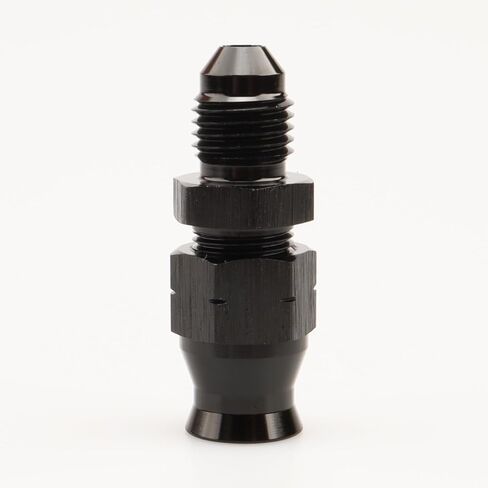 سبائك الألومنيوم -6 ذكر إلى 5/16 بوصة محول ضغط تركيب الوقود الصلب باللون الأسود in Kuwait