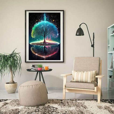 مجموعة رسم فني ماسي على شكل فراشة للبالغين من فوكسكيس، لوحات منقطة ماسية كاملة للمبتدئين، طلاء دائري خماسي الابعاد مع صور ماسية للاحجار الكريمة، مجموعات رسم فنية للحرف اليدوية مقاس 12 × 16 انش in Kuwait