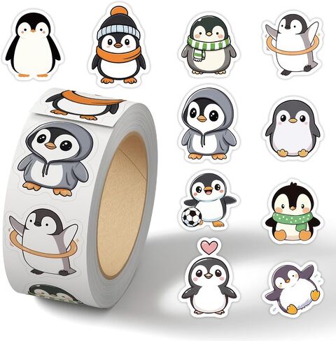 500pcs Cartoon Planet Stickers, 1 Inch Self-Adhesive Cartoon Planet Decals Cool Stickers Planet Stickers Roll for Envelope Books Laptops Bottles Crafts Supplies in Saudi Arabia