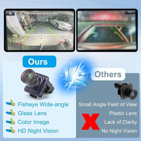 Backup Camera Compatible with Ford Fusion 2013 2014 2015 2016 Parking Assist Rear View Camera ES7T-19G490-AA ES7Z-19G490-A DS7Z-19G490-A DS7T-19G490-DD E1GT-19G490-BB in Kuwait