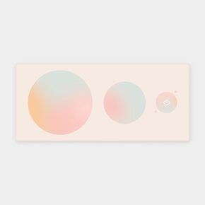 Minify 2 Desk Pads Designed by Alexotos, Large Mouse Pad for Computer Gaming (Autumn)