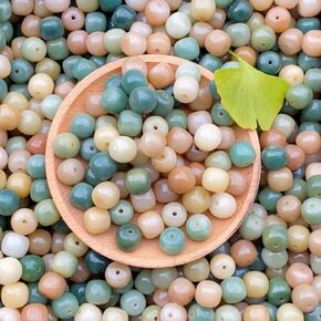 100 Pcs 12mm Beads for Jewelry Making, Bodhi Root Beads for Bracelets Making, Aesthetic Beaded Decorations Accessories