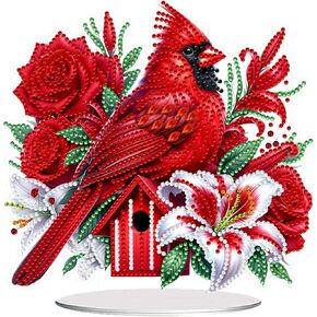 ARTopet DIY Diamond Valentine's Day Desktop Ornaments Diamond Art Painting Tabletop Ornaments Single Sided Diamond by Numbers Mosaic Kits Home Room Decor-Goblin02