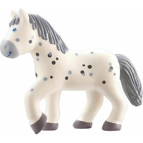 Haba Little Friends Horse Pippa - 4.5 "Dapple Gray Mare Toy Figure