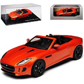 Jaguar F-Type V8 S Cabrio Firesand Orange AB 2013 1/43 Premiumx Model Car