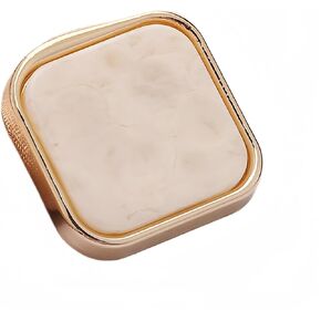 10 PCS Gold White Pearl Buttons Fastener - Versatile Sewing Accessories for DIY Garment, Clothing, Handmade Projects, and Scrapbooking in Kuwait