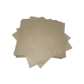 Deli Paper Large 15 x15 Deli Squares Plain Unprinted Craft Made from Recycled Kraft Paper (100)