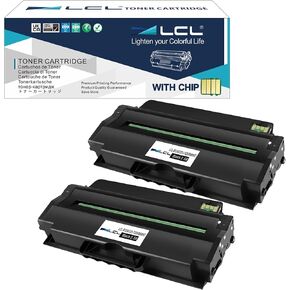 LCL Compatible Toner Cartridge Replacement for Dell B1260 B1260DN B1260DNF B1265DNF B1265DFW 331-7328 RWXNT (2-Pack Black)