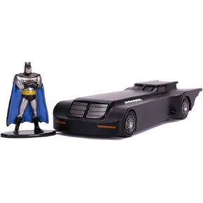 Jada Toys DC Comics Batman: The Animated Series & Batmobile 1:32 Die - سيارة مصبوب مع الشكل