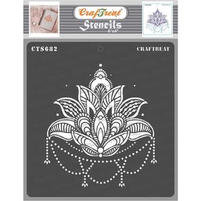 CRAFTREAT RESEBLAIND LOTUS FLOWERST ETCLIN