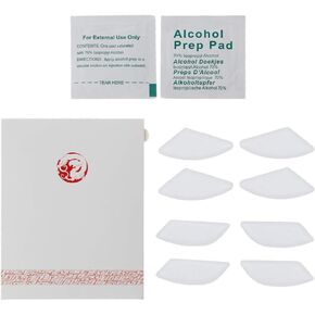 Tebatu Mouse Foot Sticker,Tiger Gaming Mouse Feet Mouse Skate for Ultralight Air58 White Mouse Glides Curve Edge 2 Sets/Pack