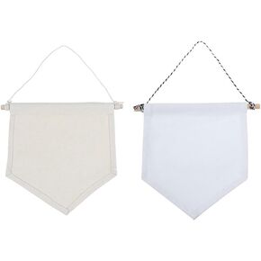 2pcs عرض دبوس القماش اللافت