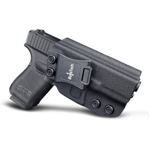 IWB Kydex Holster Optics Cut &Claw Fits: Glock 19 19x 25 44 45 19X Mos Gen 3 4 5 &Glock 23 32 Gen 3 4￨Inside Waistband Concealed Carry For G19 G19x G23 G32 G32 G45 With Optical Sight/Red Dot