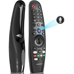 MR20GA Voice Magic Remote Compatible with 2017-2024 LG Smart TV, Replacement for LG AKB75855501 AN-MR20GA MR19BA MR18BA MR650A Magic Remote with Pointer Function