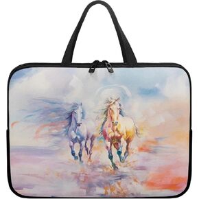 MUMESON HORSE مع عباد الشمس المحمول كمبيوتر محمول CASE COPPLE SLEEVE COVER