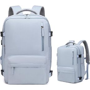 Travel Backpack,Travel Laptop Backpack with USB Charging Port，Suitable for travel, business trips, outdoor etc (Black) in Saudi Arabia