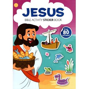 كتاب ملصق يسوع أكثر من 80 ملصقًا