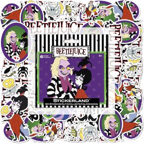Beetlejuice - الرسوم المتحركة - Mini Stickerland Pad 6 Pg Mini Stickerland Pad - 6 صفحة
