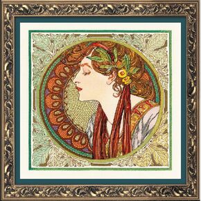 Riolis - Laurel After A. Musta's Artwork 100/061 ، Cross Stitch Kits 11¾ "× 11]