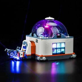 LED Light Kit Compatible with Lego City Space Science Lab 60439 - No Models Only Light, Creative Lighting Set Accessories Compatible with Lego City Space Science Lab Set
