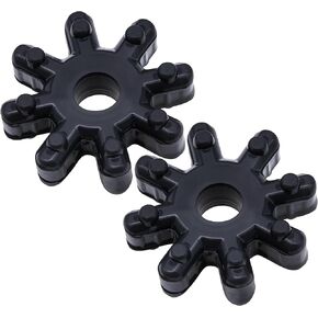 MEAJOO 3PCS Rubber Flexible Steering Column Coupling Couple, Replacement for # 563152K000FFF 56315-2K000 Compatible with Hyundai Kia Sonata Elantra Santa Fe Azera Veloster Soul Optima Forte Cadenza
