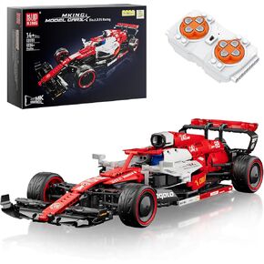 اللبنات الأساسية للسيارة ، King King Alfa Formula Car ، مجموعة طراز RC ، 1185pcs (8+)