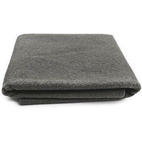 Natural Undyed - XXL Wool Sheet - 100 ٪ Virgin Wool - All Natural - National Nonwovens - Made in the USA - 36 in × 36 بوصة - كريمة/عاجية أبيض