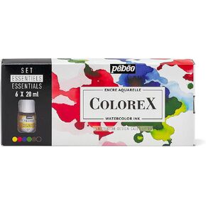 Pebeo Colorex Watercolor Pen ، 120 مل ، détails en الوصف