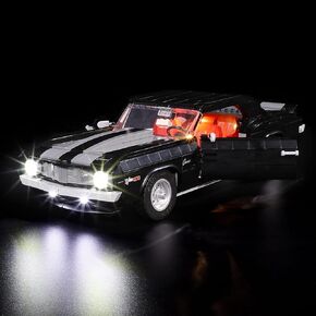 YEABRICKS LED Light for Lego-10304 Icons Chevrolet Camaro Z28 Building Blocks Model (Lego Set NOT Included)