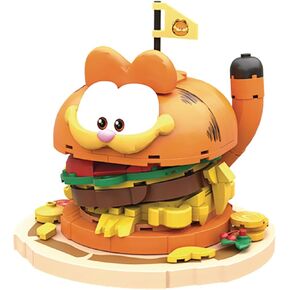 Garfield Foodie Series: Hamburger 162-Piece Building Block Toy