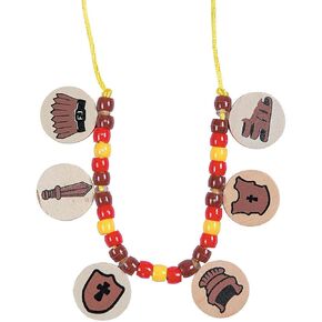 طقم متعة Express Armor of God Necklace Craft - Makes 12 - VBS و Sunday School Manger