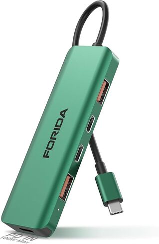 USB C Hub, 10Gbps USB C Splitter for Laptop, 2 USB C 3.2 Gen 2 and 2 USB A 3.2 Gen 2 Data Ports, 100W Power Charging, for MacBook Air/Pro, Surface Pro, XPS, PC, Flash Drive, Sansung, Dell in Kuwait