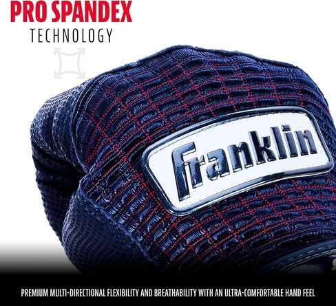 Franklin Sports MLB Baseball Batting Gloves - Pro Classic Batting Gloves for Baseball + Softball - Adult Men's + Youth Batting Glove Pairs in Kuwait