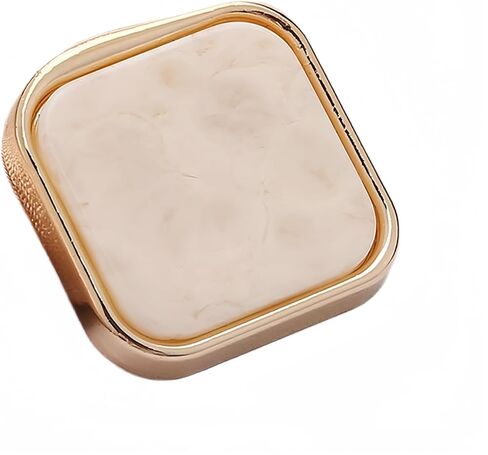 10 PCS Gold White Pearl Buttons Fastener - Versatile Sewing Accessories for DIY Garment, Clothing, Handmade Projects, and Scrapbooking in Kuwait