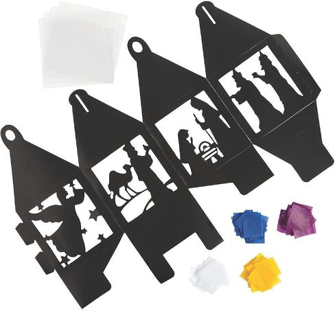 3D Tissue Nativity Lantern Craft Kit - Crafts for Kids and Fun Home Activities in Saudi Arabia