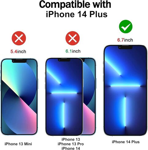 واقي شاشة [2 + 2] لهاتف iPhone 13 Pro Max مقاس 6.7 بوصة، واقي شاشة من الزجاج المقوى مع 2 واقي لعدسة الكاميرا [ضمان مدى الحياة] [مضاد للخدش] [مضاد للكسر] in Kuwait