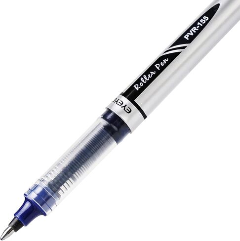 EYEYE 50 Pack 0.7mm Black Rollerball Pens, Medium Point Roller Ball Pen Quick Dry, Liquid Ink Pens Fine Point Smooth Writing Pen for Journaling, Note Taking, Office and School Supplies in Kuwait